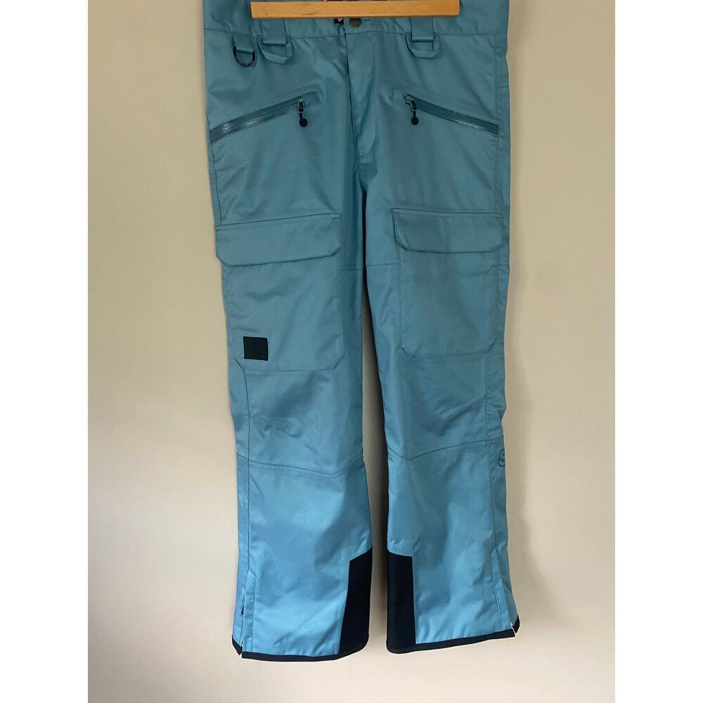 EUC Saga Tek Blue Fatigue Mutiny Ski Snowboarding Pants Men’s S / Women’s L *